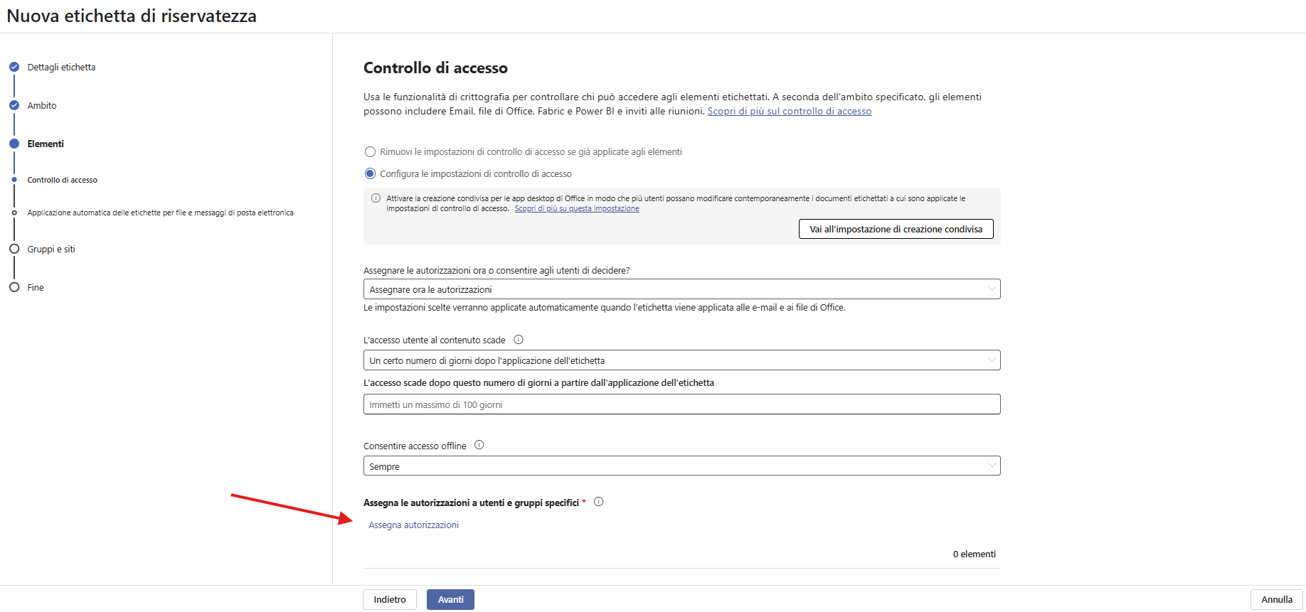 click assign