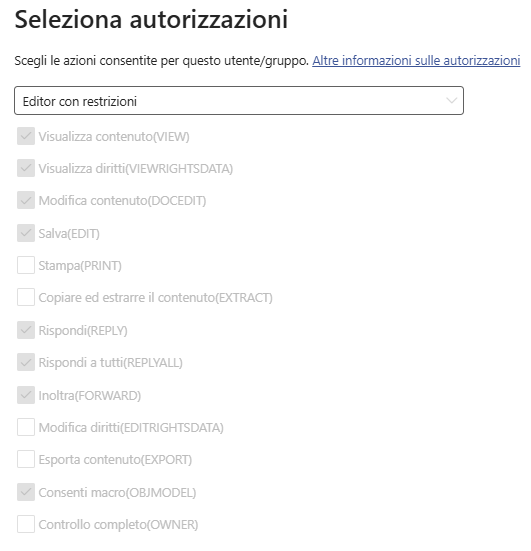 Restricted Editor