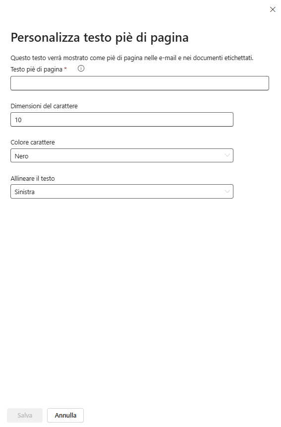 Personalizzazione CM