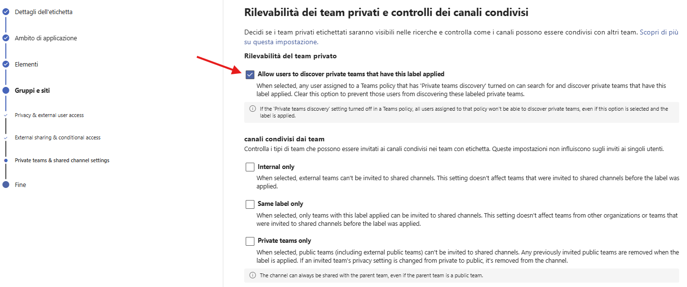 private teams